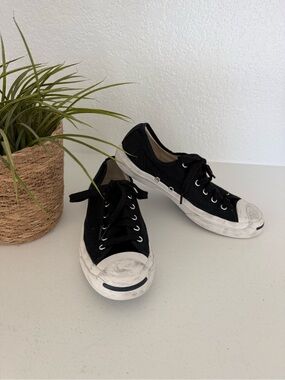 Converse Jack Purcell women’s canvas sneakers - size 8 1/2